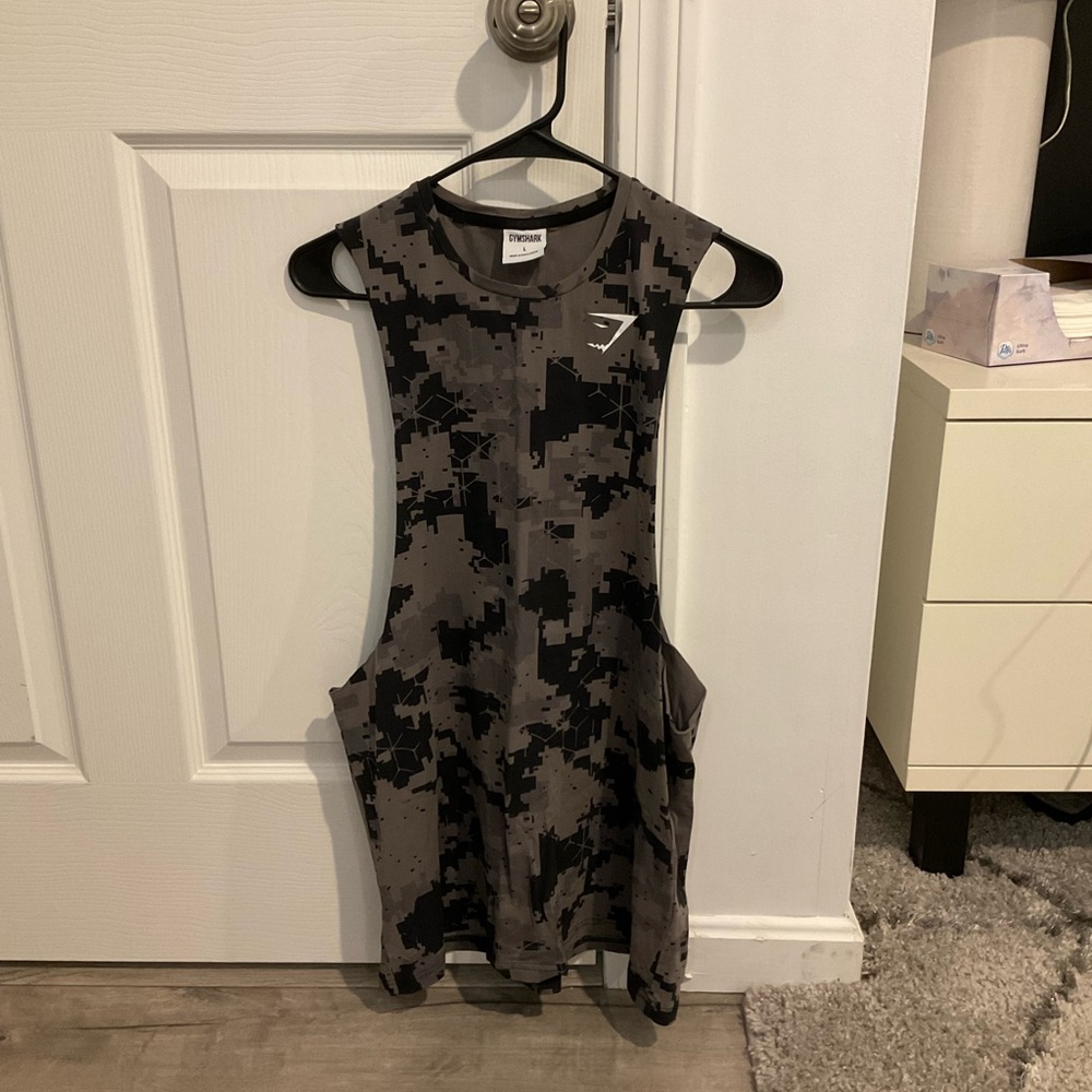 Gymshark Digital Camo Sleeveless Shirt